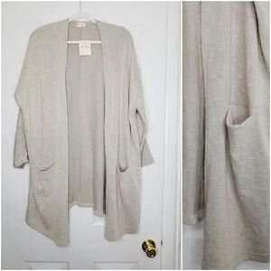 NWT Donni ribbed cardigan coat (one size)
